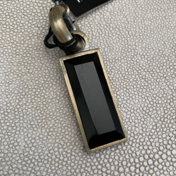 Dyrberg/Kern Klaki genuine onyx pendant - Picture 3 of 5